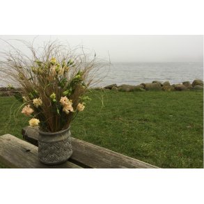 Brug t&oslash;rre gr&aelig;sser fra haven