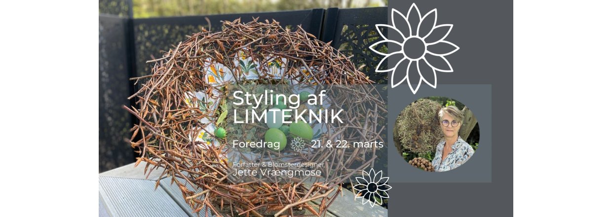 Ideer og tips til styling af limteknik - et foredrag