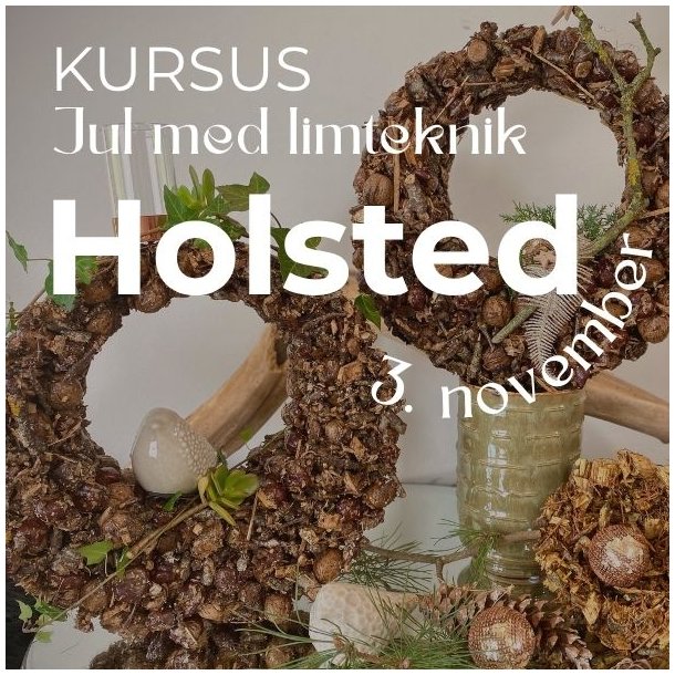 Jul med limteknik - Holsted