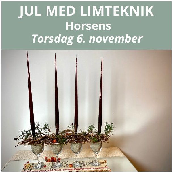 Jul med limteknik - Horsens