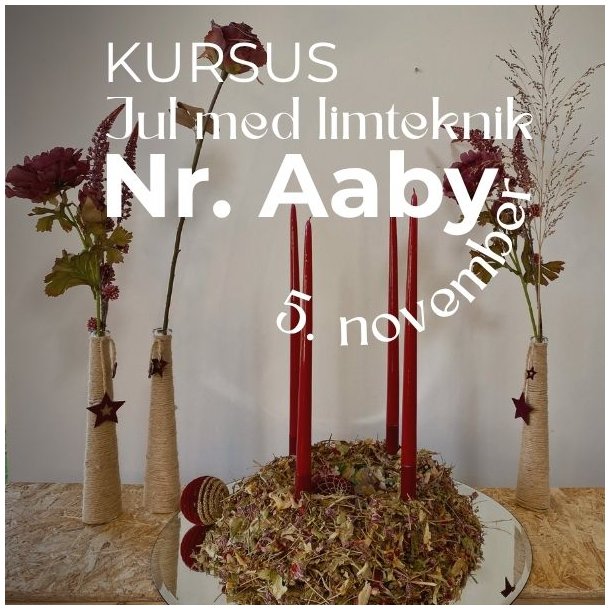 Jul med limteknik - N�rre Aaby