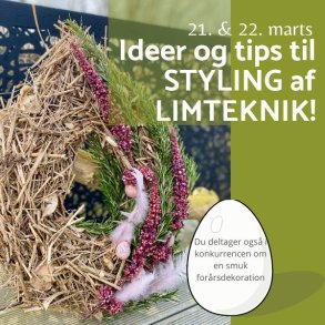 Ideer og tips til styling af limteknik