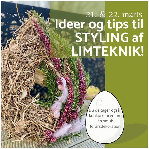 Ideer og tips til styling af limteknik