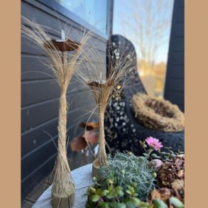 Fyrfadsstage p� pind