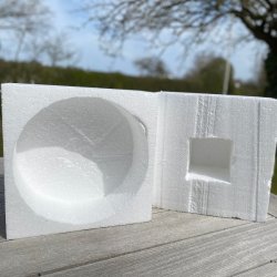 Spiralstativ med 2 forme