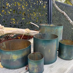Gr�nne zinkpotter
