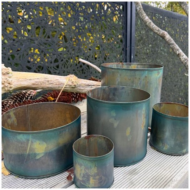 Gr�nne zinkpotter