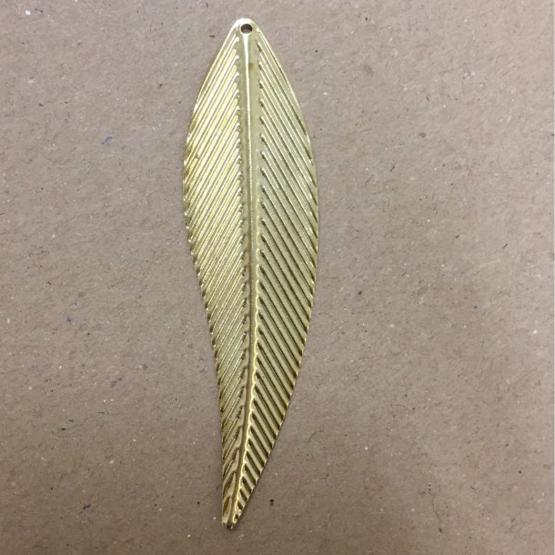 Blad - guld - langt